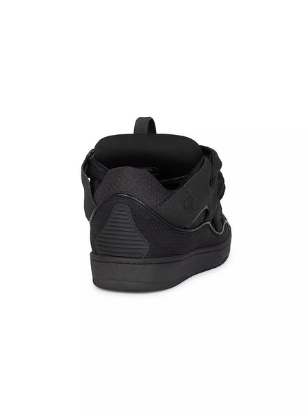 LANVIN CURB SNEAKERS, BLACK