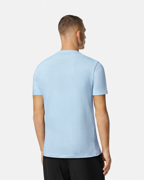 VERSACE Medusa Logo T-Shirt, Pastel Blue