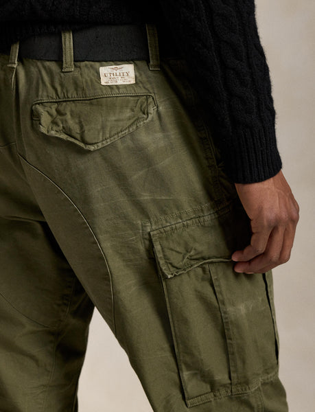 Polo Ralph Lauren Classic Fit Canvas Cargo Pant, Green