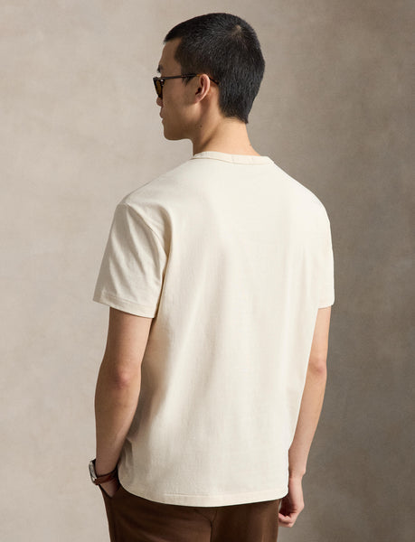 Polo Ralph Lauren Classic Fit Big Pony Jersey T-Shirt, Beige
