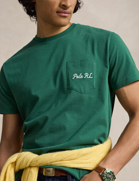 Polo Ralph Lauren Classic Fit Polo Bear Jersey T-Shirt, Verano Green