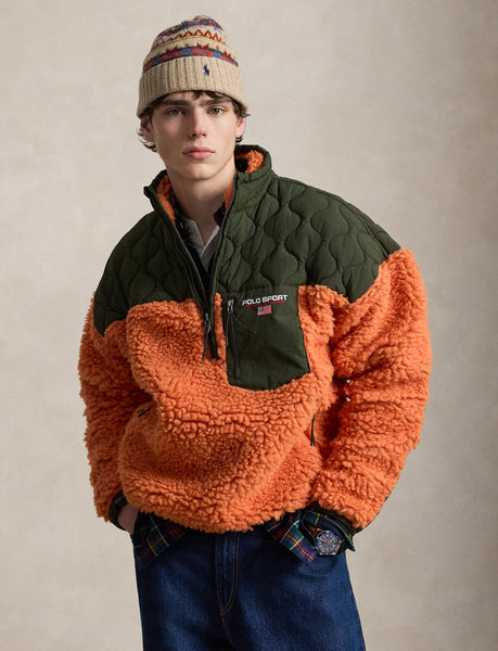 Polo Ralph Lauren Relaxed Fit Polo Sport Pullover, Orange