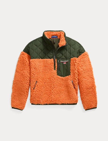 Polo Ralph Lauren Relaxed Fit Polo Sport Pullover, Orange