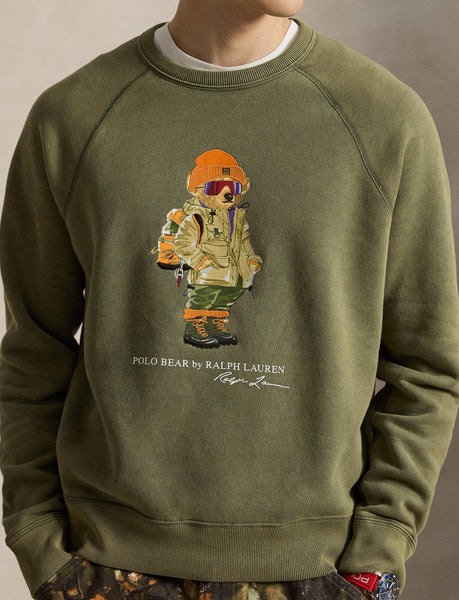 Polo Ralph Lauren Polo Bear Fleece Sweatshirt, Cruise Olive