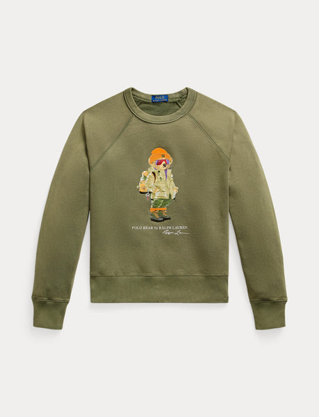 Polo Ralph Lauren Polo Bear Fleece Sweatshirt, Cruise Olive