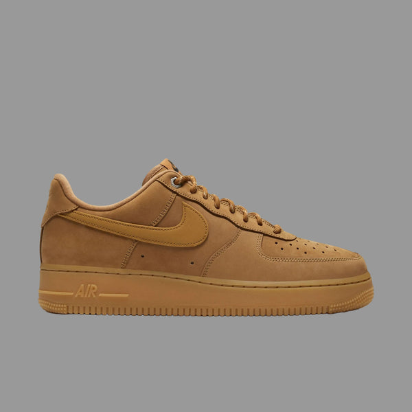 Nike Air Force 1 07 WB, FLAX/WHEAT-GUM LIGHT BROWN-BLACK