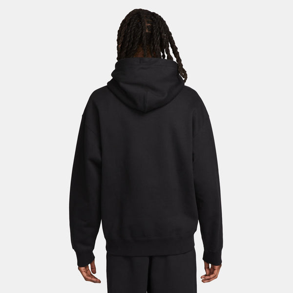 Nike Solo Swoosh Hoodie, BLACK/WHITE