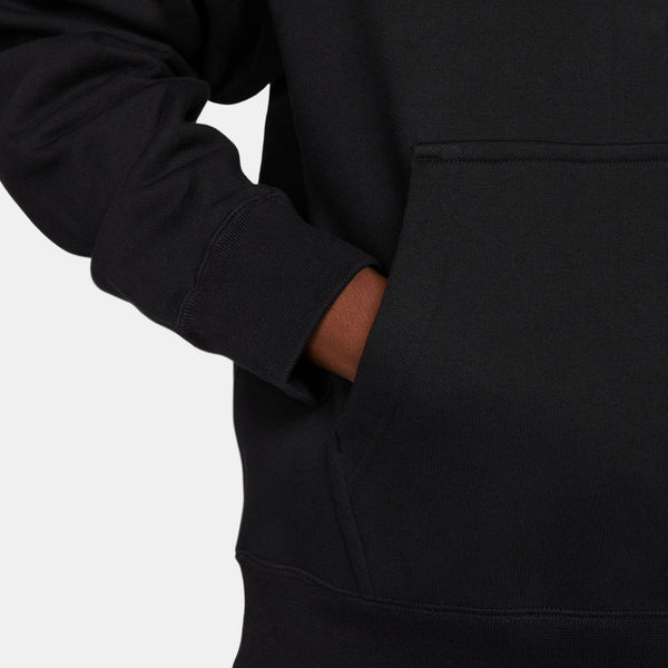 Nike Solo Swoosh Hoodie, BLACK/WHITE