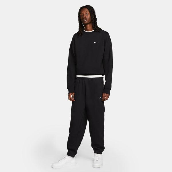 Nike Solo Swoosh Pants, BLACK/WHITE