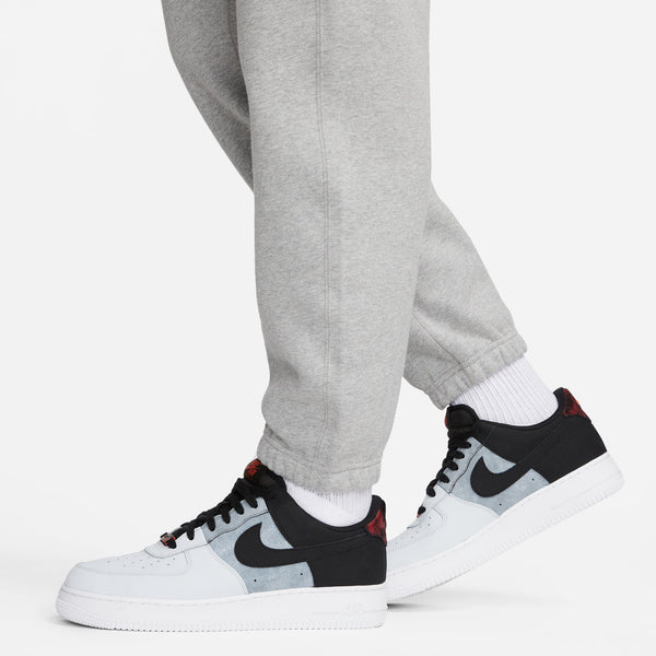 Nike Solo Swoosh Pants, DK GREY HEATHER/WHITE