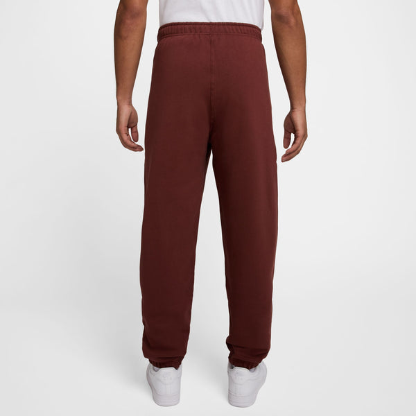 NIKE SOLO SWOOSH PANTS, DARK PONY/WHITE
