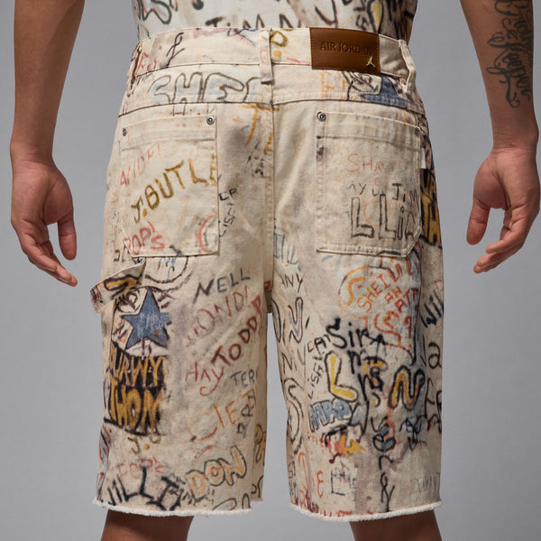 Air Jordan Men's Printed Shorts, Sail