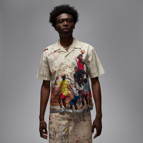 Air Jordan Men's Camp Shirt, Sail