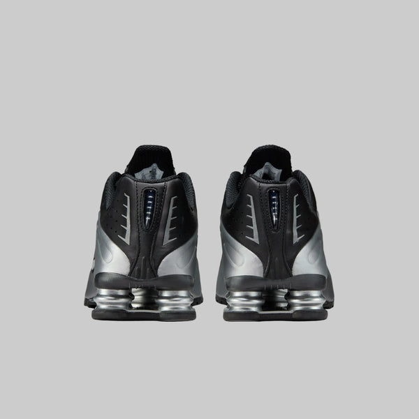 Nike Shox R4, Metallic Silver/metallic Silver-black