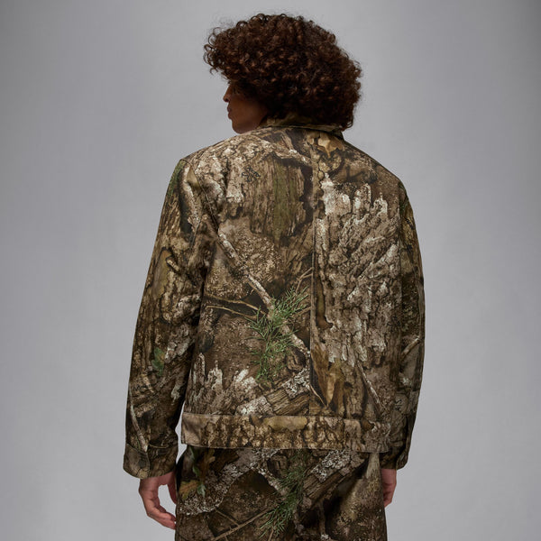 Jordan Flight Chicago Men's Realtree Jacket, Medium Olive/sail
