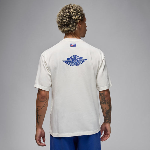 Jordan Rare Air Men's T-Shirt, Sail/deep Royal