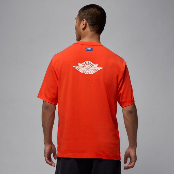 Jordan Rare Air Men's T-Shirt, Chile Red/sail