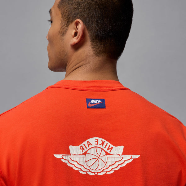 Jordan Rare Air Men's T-Shirt, Chile Red/sail
