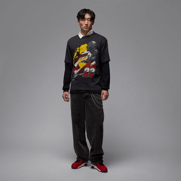 Jordan Men's T-Shirt, Off Noir/black