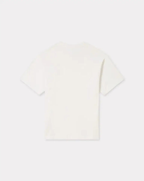 KENZO LUCKY TIGER OVERSIZE T-SHIRT, OFF WHITE