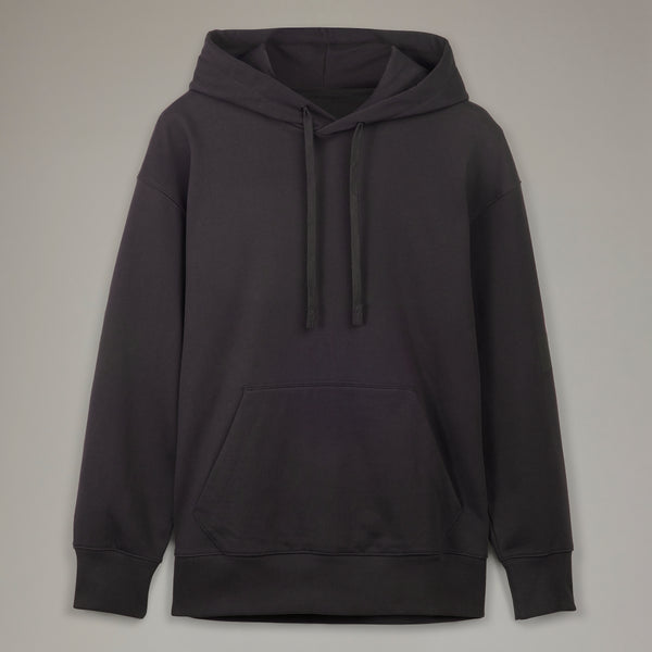 Y-3 ORGANIC COTTON TERRY HOODIE, BLACK