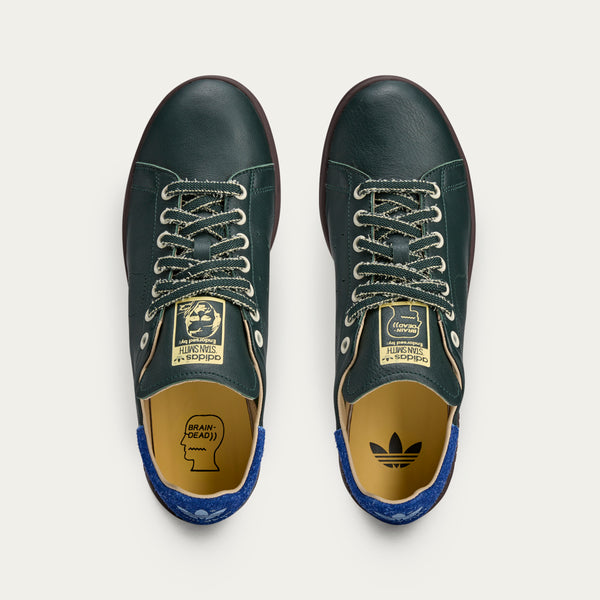 STAN SMITH BRAIN DEAD, Shadow Green / Bahia Light Blue / Sand Strata