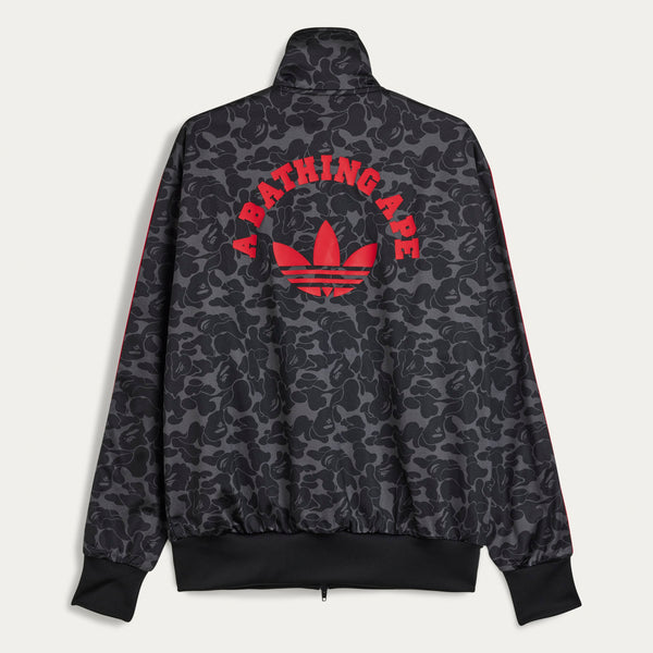 BAPE X ADIDAS FIREBIRD TRACK TOP AOP, BLACK