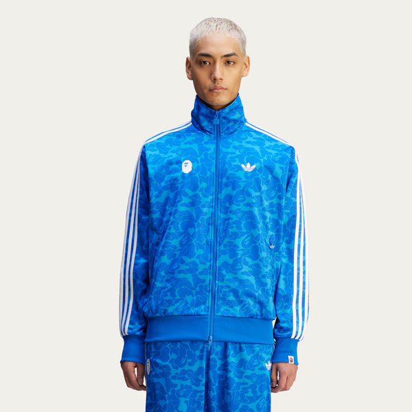 BAPE X ADIDAS FIREBIRD TRACK TOP AOP, BLUE
