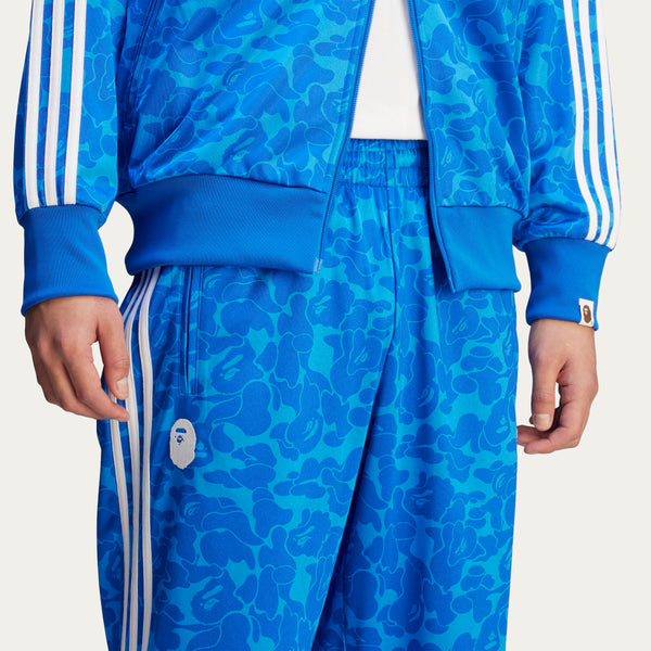 BAPE X ADIDAS FIREBIRD TRACK PANT AOP, BLUE