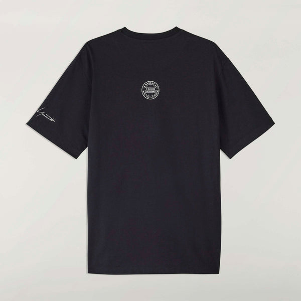 Y-3 X NEIGHBORHOOD LOGO T-SHIRT, BLACK