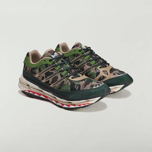 ADIDAS X BAPE ADISTAR HRMY, HEMP/IRONMT/OWHITE