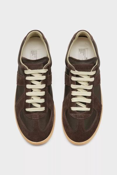 MAISON MARGIELA Replica Sneaker, Dark Brown