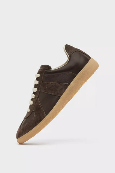 MAISON MARGIELA Replica Sneaker, Dark Brown