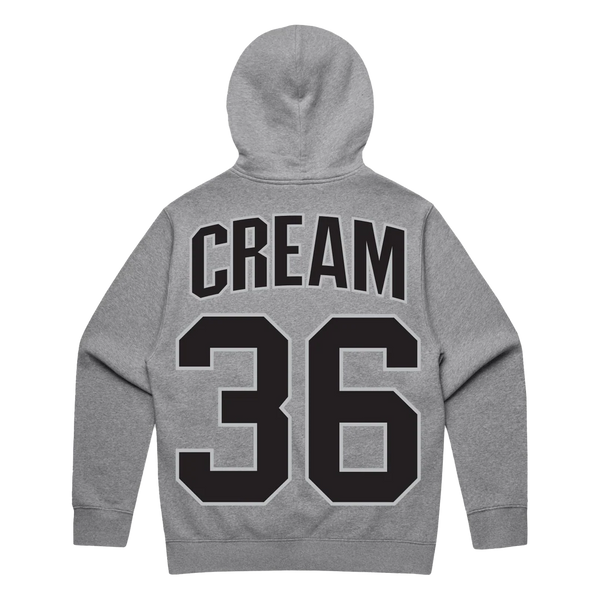 Shaolin Sluggers Zip Hoodie, GREY