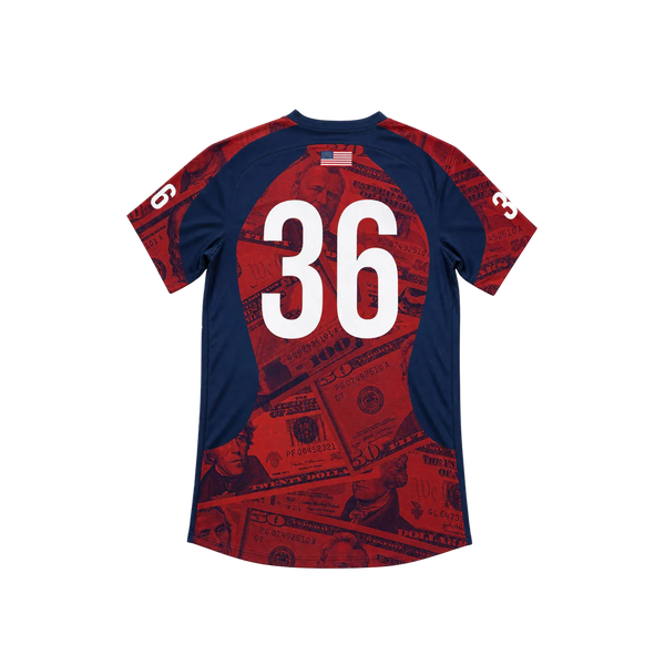 Wu-Tang Clan C.R.E.A.M. Team USA Soccer Jersey, NAVY