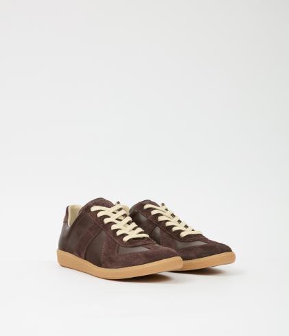 MAISON MARGIELA Replica Sneaker, Dark Brown