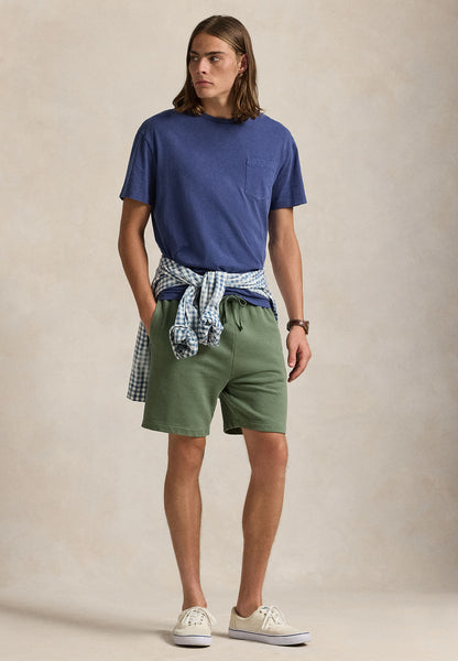 Polo Ralph Lauren 6.5-Inch Loopback Fleece Short, Green