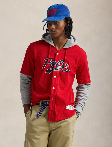 Polo Ralph Lauren Polo Ball Hooded Jersey, Red