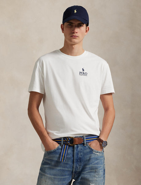 Polo Ralph Lauren Classic Fit Logo Jersey T-Shirt, White