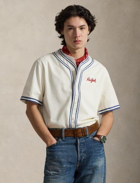 Polo Ralph Lauren Baseball Jersey, White