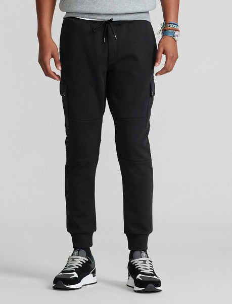 Polo Ralph Lauren Double-Knit Cargo Jogger Pant, Black