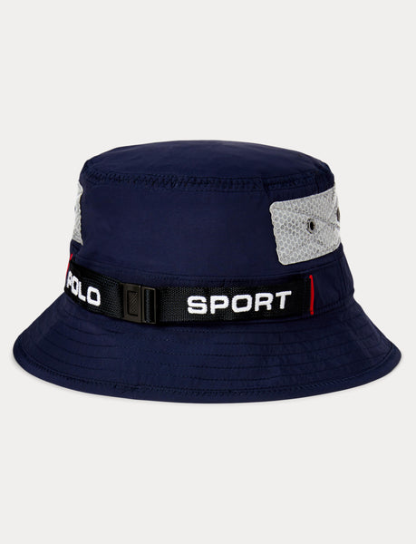 POLO RALPH LAUREN Modern Loft Bucket Hat, Newport Navy