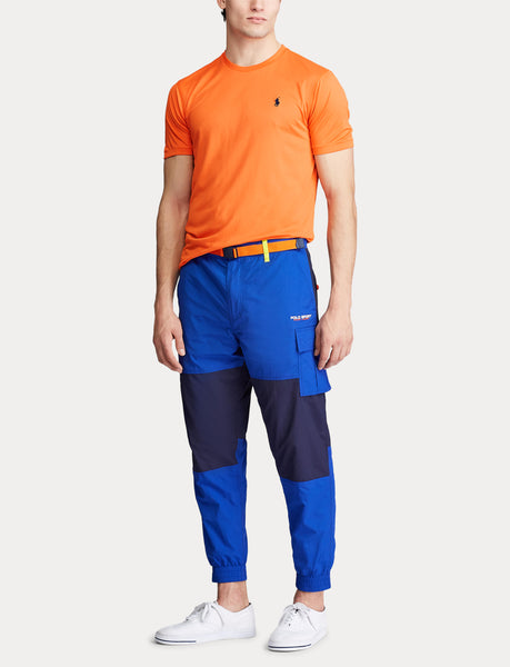POLO RALPH LAUREN Utility Belted Track Pants, Blue