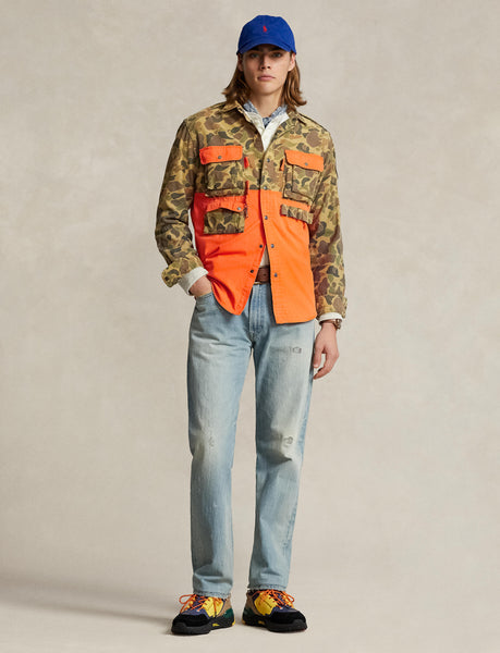 Polo Ralph Lauren Classic Fit Camo Utility Shirt, Classic Frog Camo