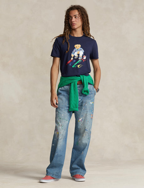 Polo Ralph Lauren Classic Fit Polo Bear Jersey T-Shirt, Cruise Navy