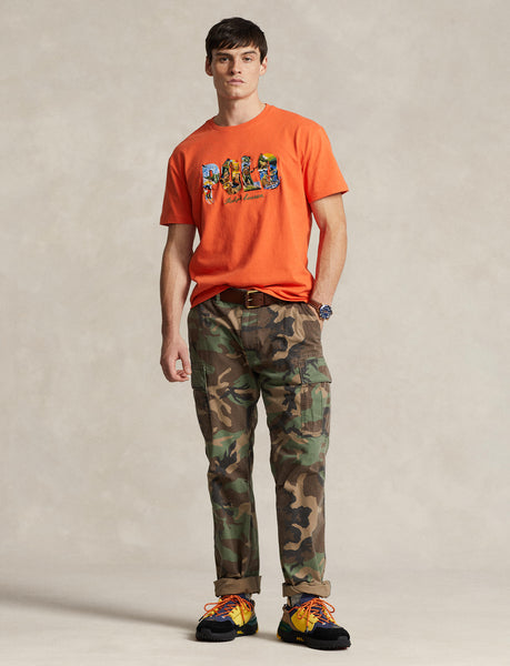 Polo Ralph Lauren Classic Fit Logo Jersey T-Shirt, Orange
