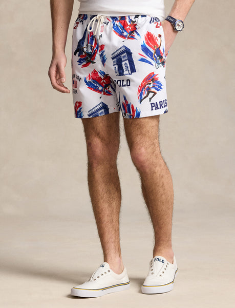 Polo Ralph Lauren Team USA Swim Trunk, Multi