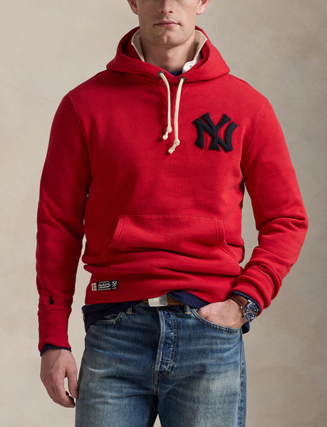 Polo Ralph Lauren Yankees Fleece Hoodie, Red