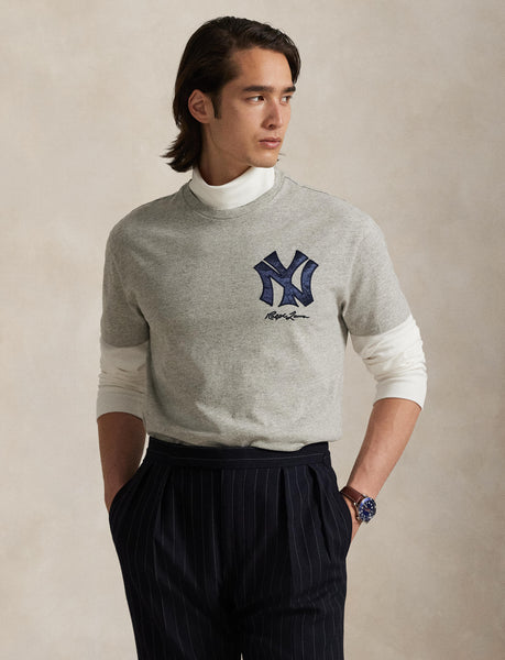 Polo Ralph Lauren Yankees Jersey T-Shirt, Grey