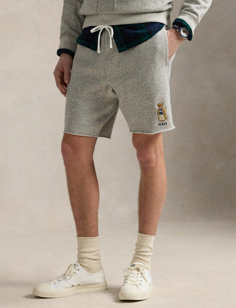 Polo Ralph Lauren 8.5-Inch Polo Bear Fleece Short, Grey